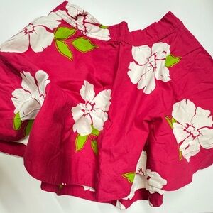 Hollister Pink Floral Skirt